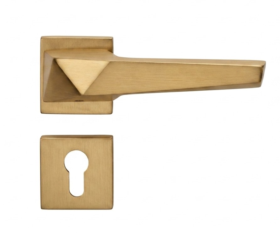 Lever Handle Rose Type Alum. (cm06) "como"